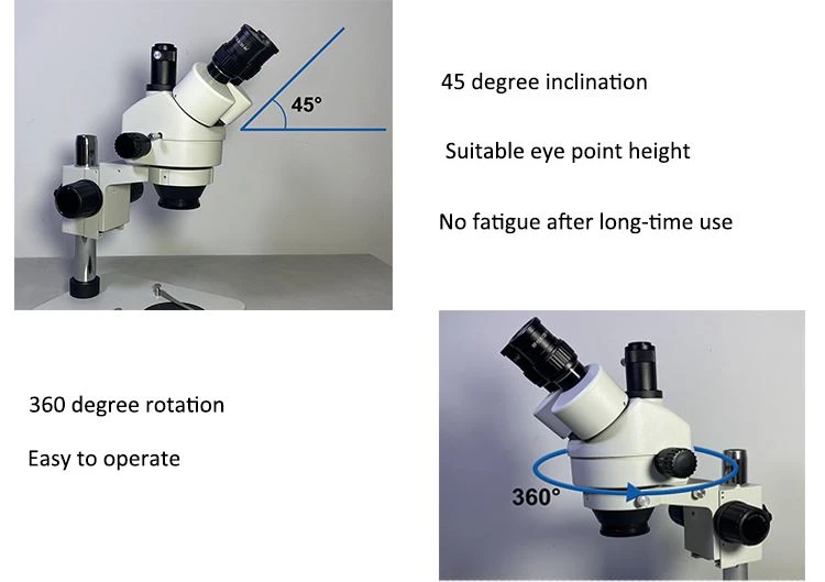 XTL7045-T1 Zoom Stereo Microscope LCD Touch Screen manufacturer