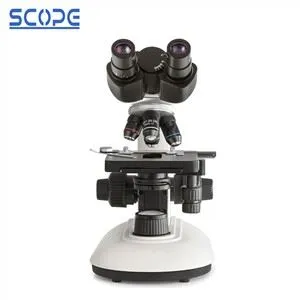 Microscopio biologico con sorgente luminosa a LED